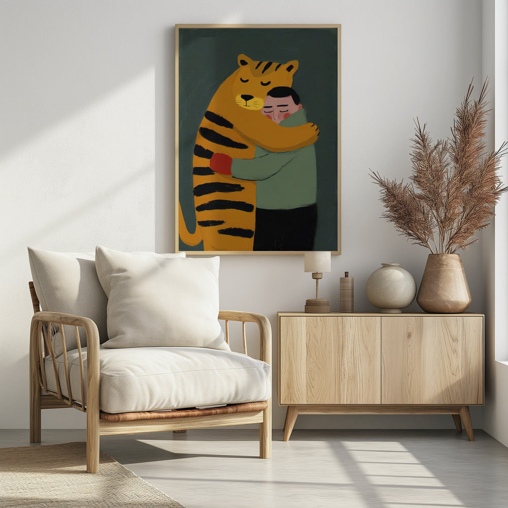 Dream Team - Poster / Art Print - interiör