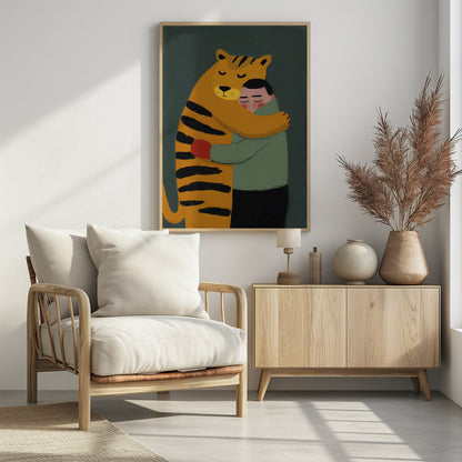 Dream Team - Poster / Art Print - interiör