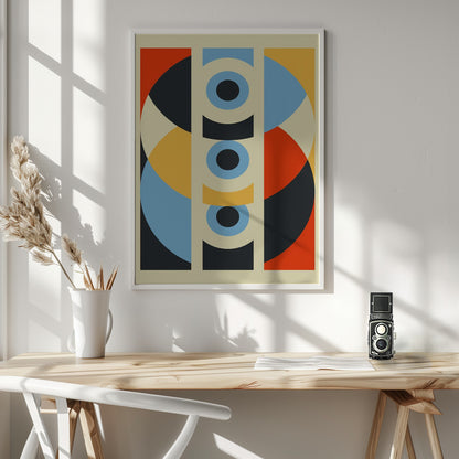 Geometric Pattern - Poster / Art Print - interiör