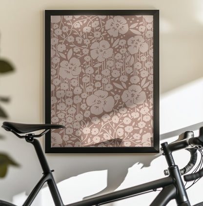 Flower Poem - Poster / Art Print - interiör