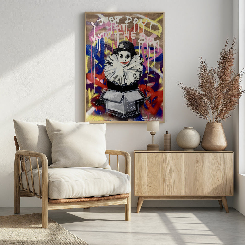 The Box - Breaking Boundaries - Poster / Art Print - interiör