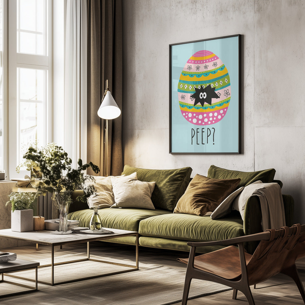 Peep? - Poster / Art Print - interiör