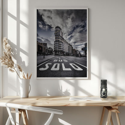 Bus SOLO - Poster / Art Print - interiör