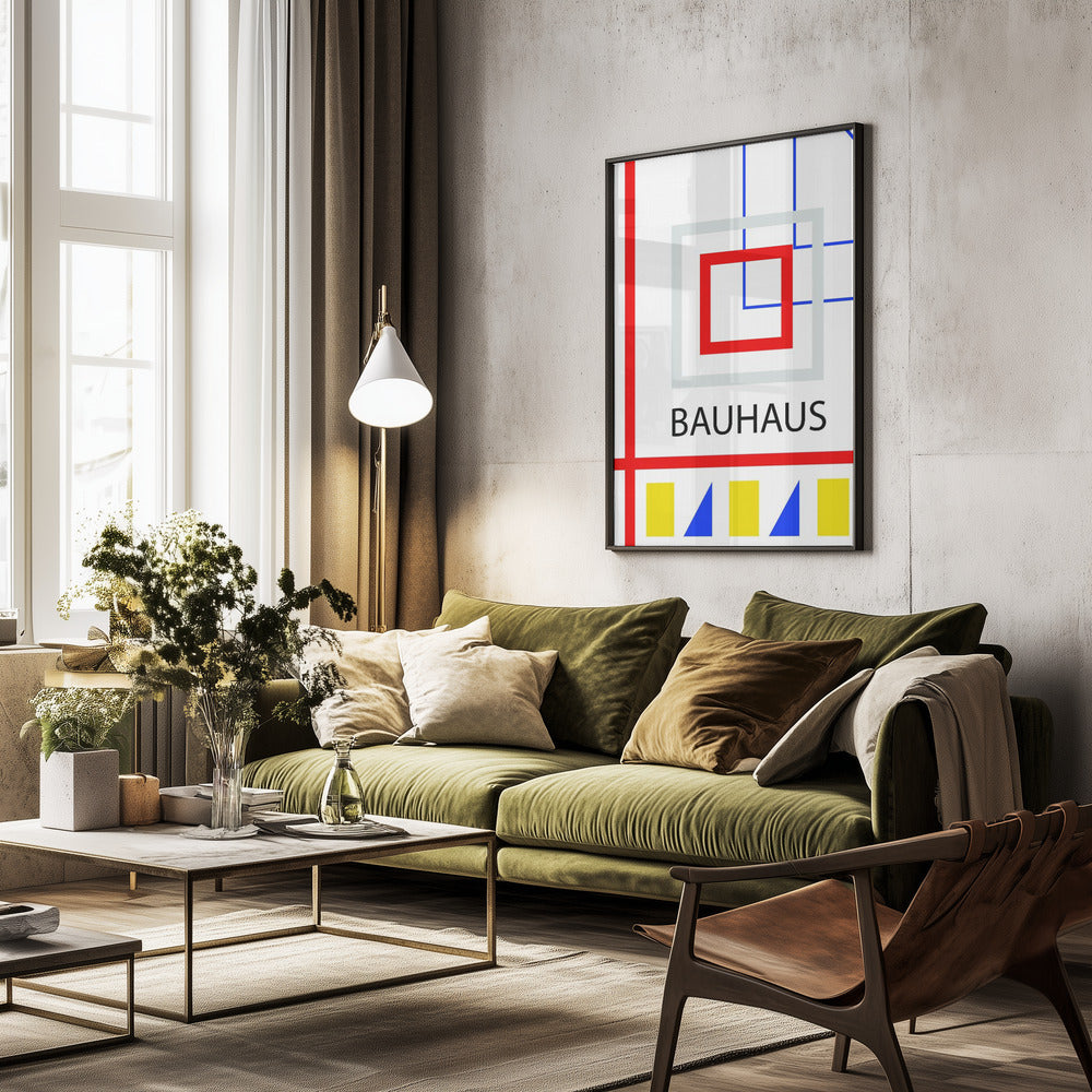 Bauhaus Series #3 - Poster / Art Print - interiör