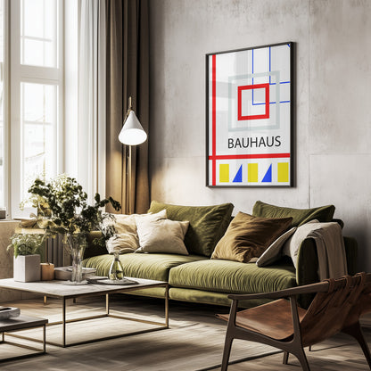 Bauhaus Series #3 - Poster / Art Print - interiör