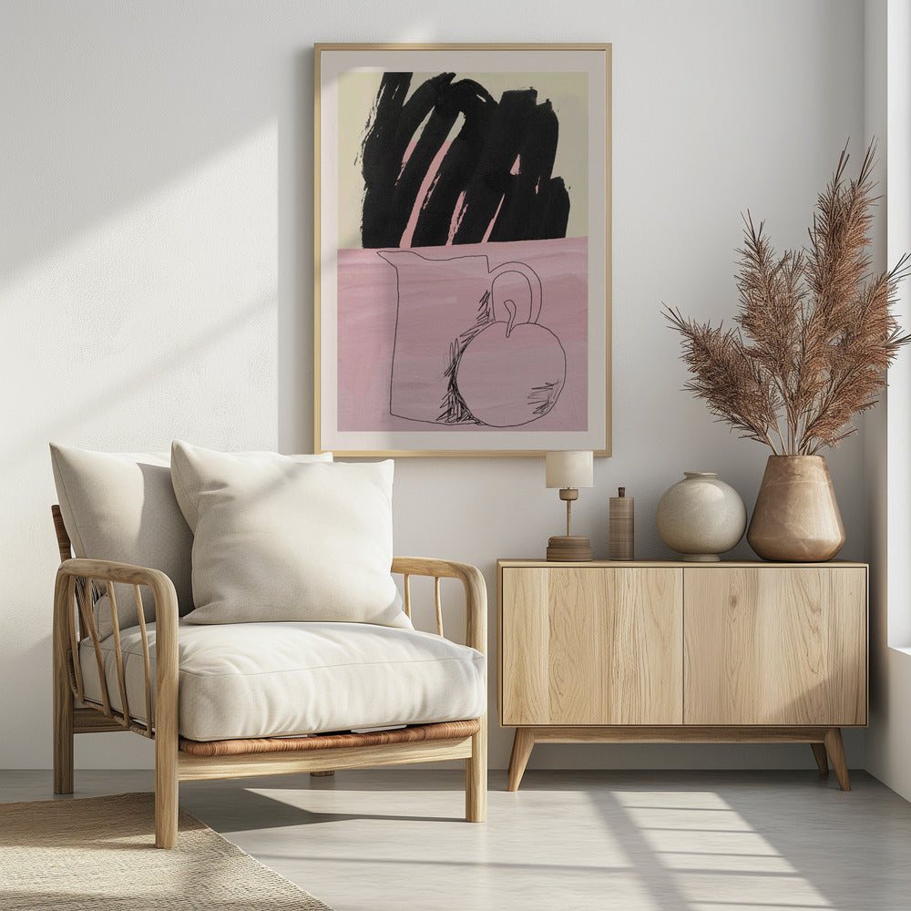 Gentle touch No 2 - Poster / Art Print - interiör