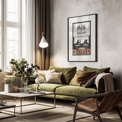 Conversation - Poster / Art Print - interiör