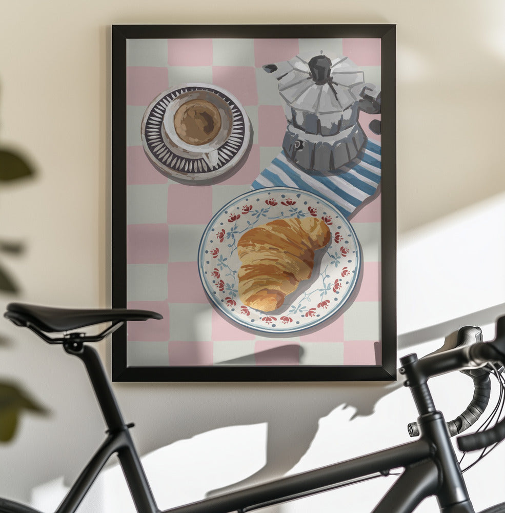 Frenchbreakfast Ratio2x3 - Poster / Art Print - interiör