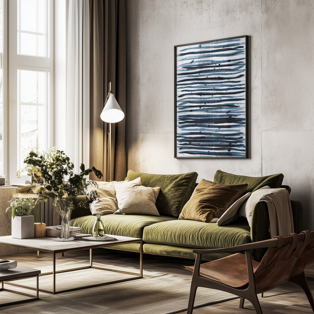 Watercolors 9 - Poster / Art Print - interiör