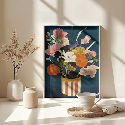 Flowers At Night - Poster / Art Print - interiör