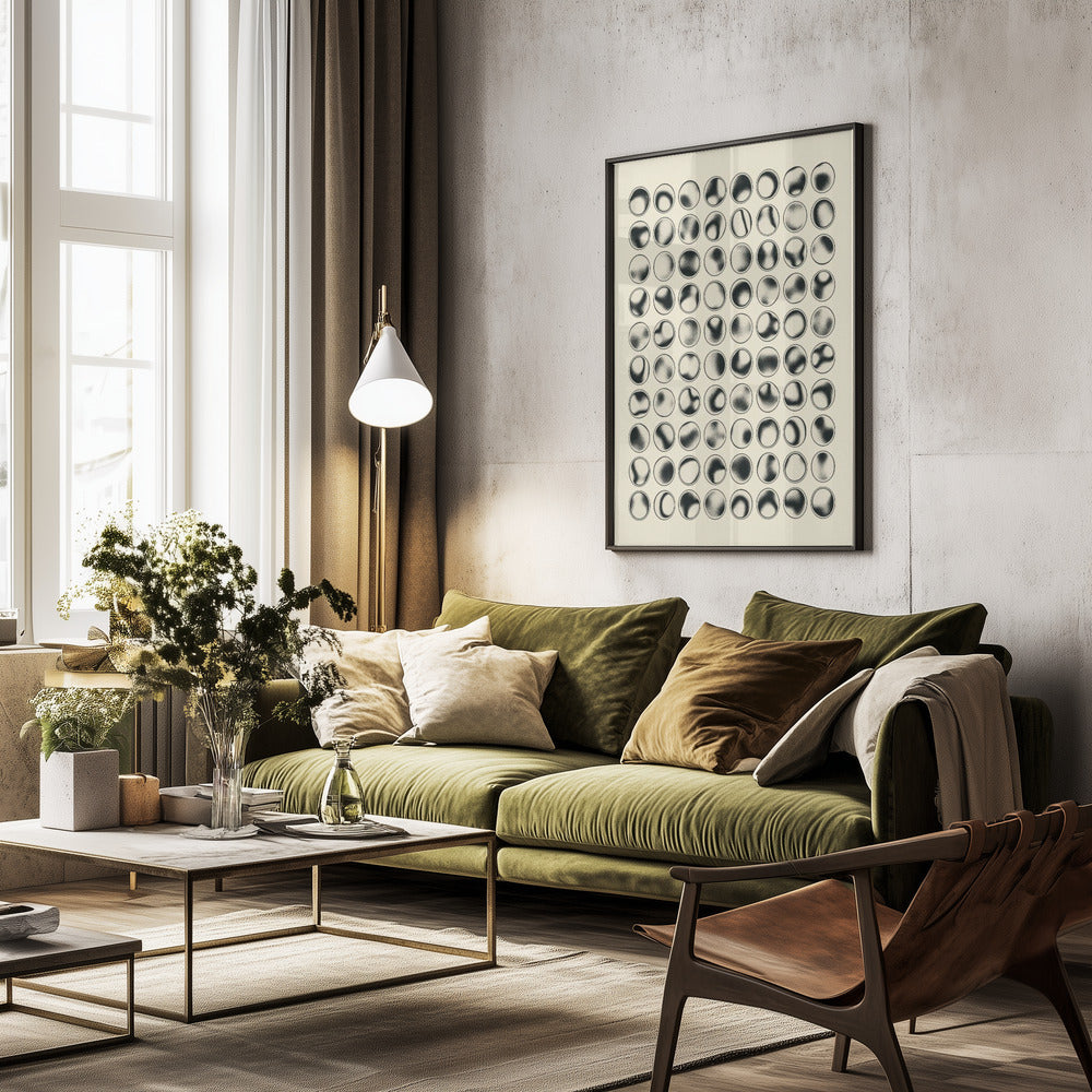 Color Burn 4 - Poster / Art Print - interiör