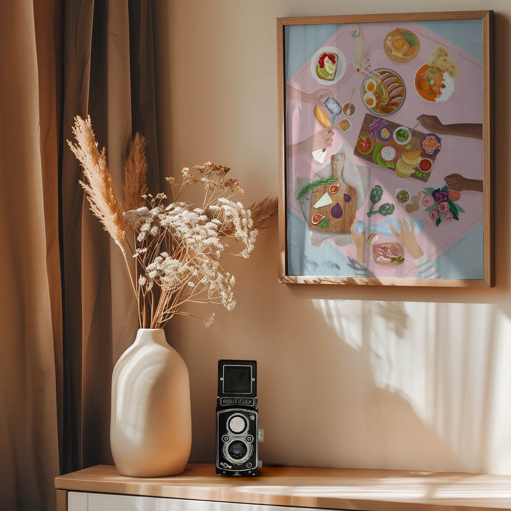 Brunch - Poster / Art Print - interiör