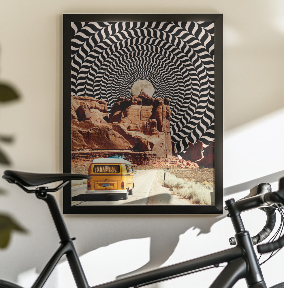 The Real Road Trip - Poster / Art Print - interiör