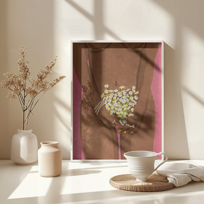 Wearing Floweers - Poster / Art Print - interiör