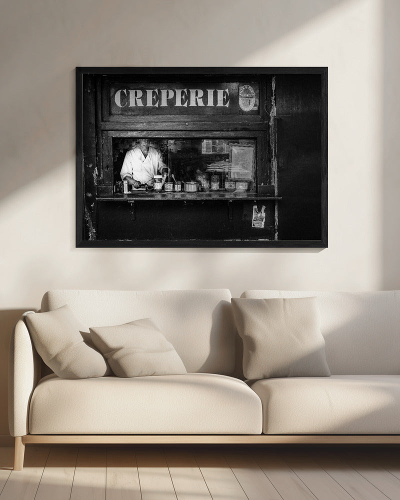 Creperie Montmartre - Poster / Art Print - interiör