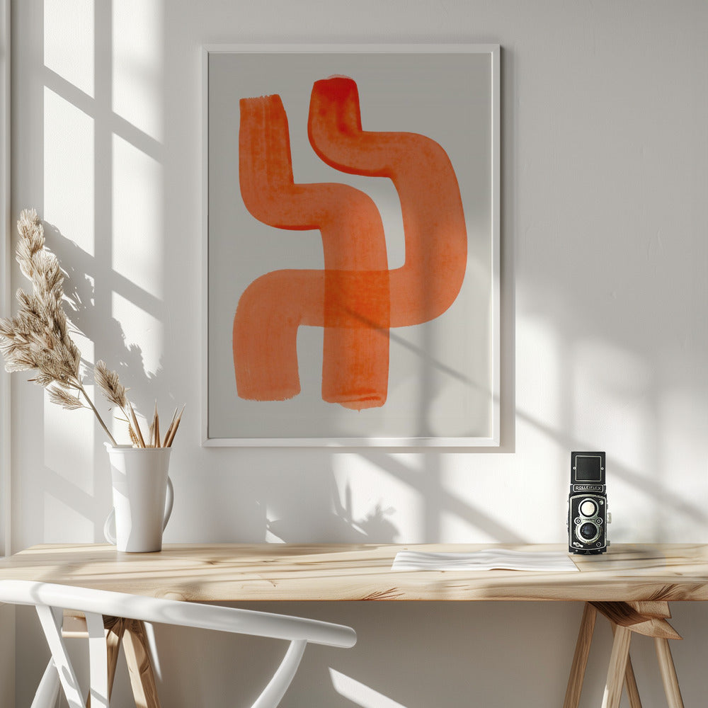 Midnight Hug - Poster / Art Print - interiör