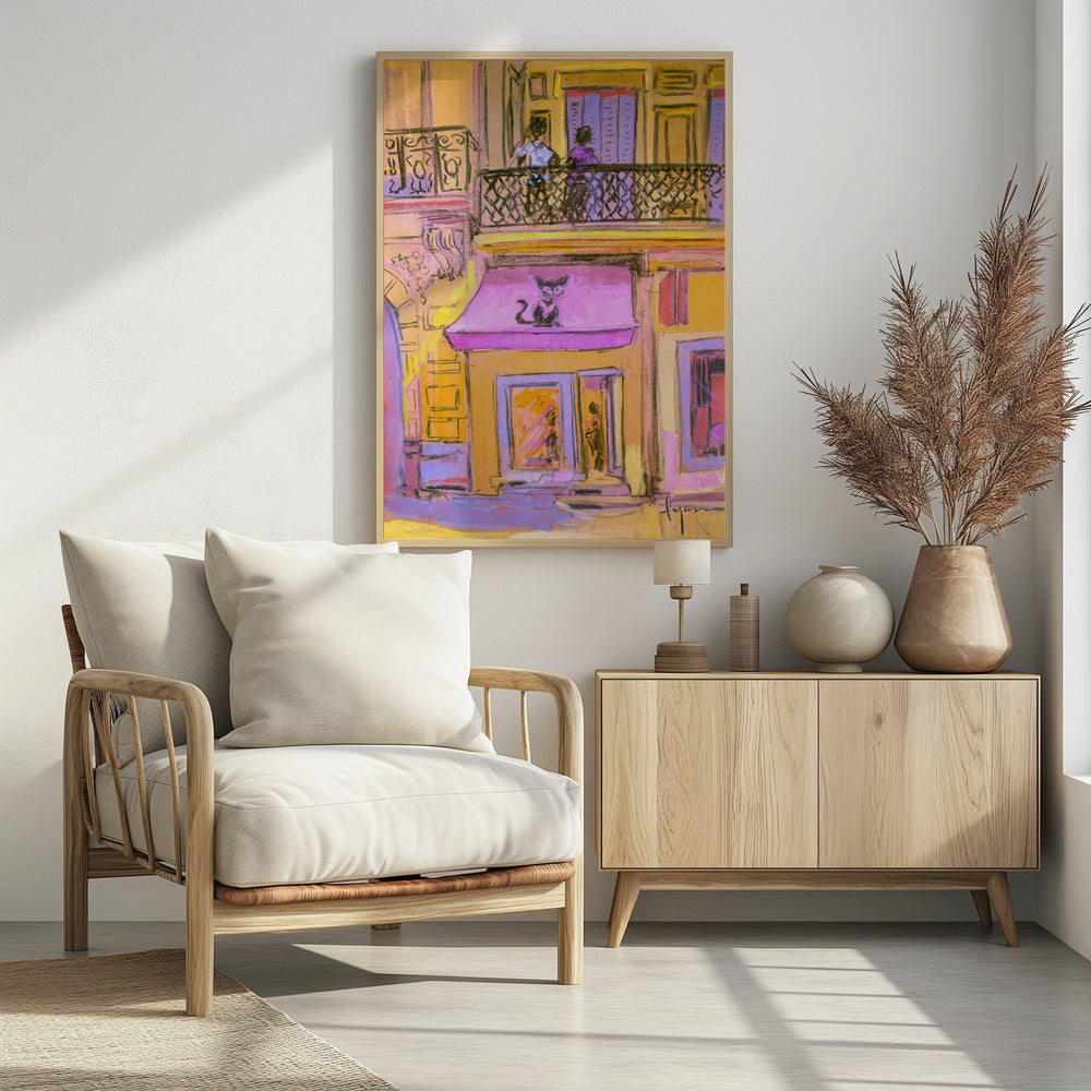 Df1425purrfect - Poster / Art Print - interiör
