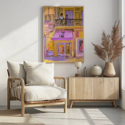 Df1425purrfect - Poster / Art Print - interiör