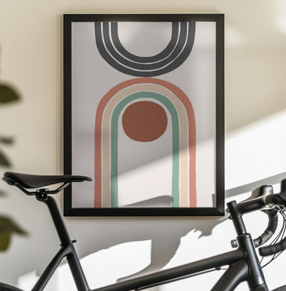 Abstract Art - Poster / Art Print - interiör