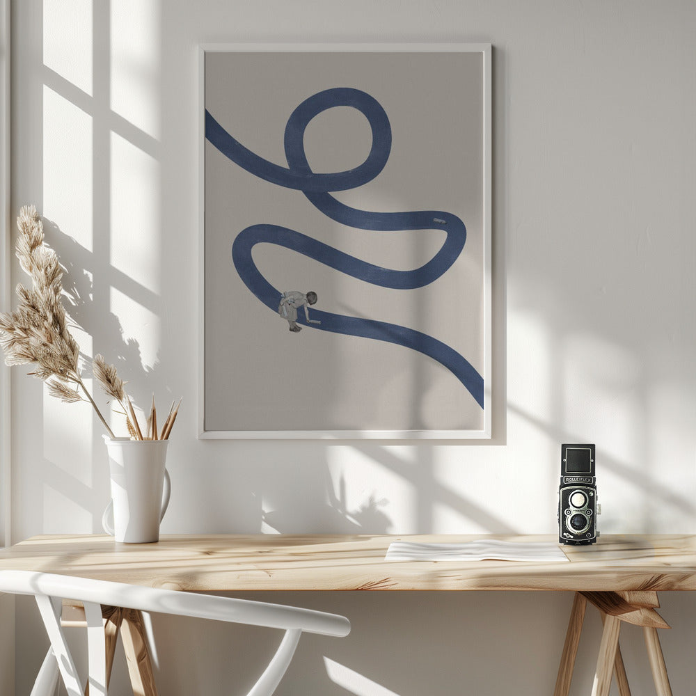 River cleanse - Poster / Art Print - interiör