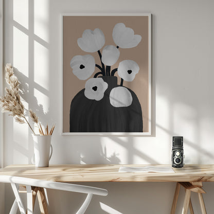 Scandi Botanical III - Poster / Art Print - interiör