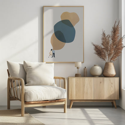 A thousand stories to tell you - Poster / Art Print - interiör