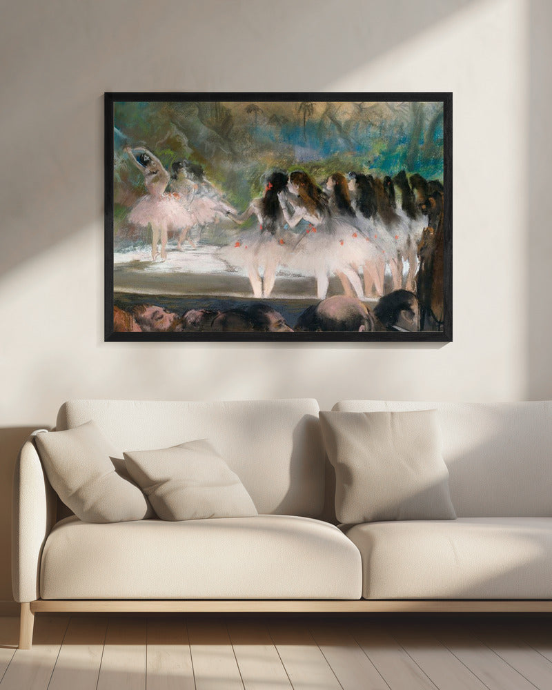 Ballet At the Paris Opéra - Poster / Art Print - interiör