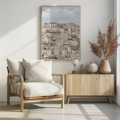 Matera city #3 - Poster / Art Print - interiör