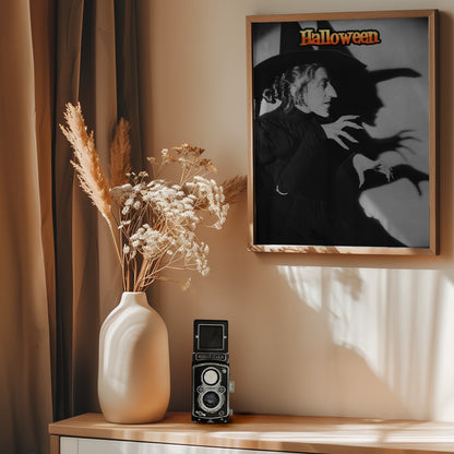Halloween Collage Photo - Poster / Art Print - interiör