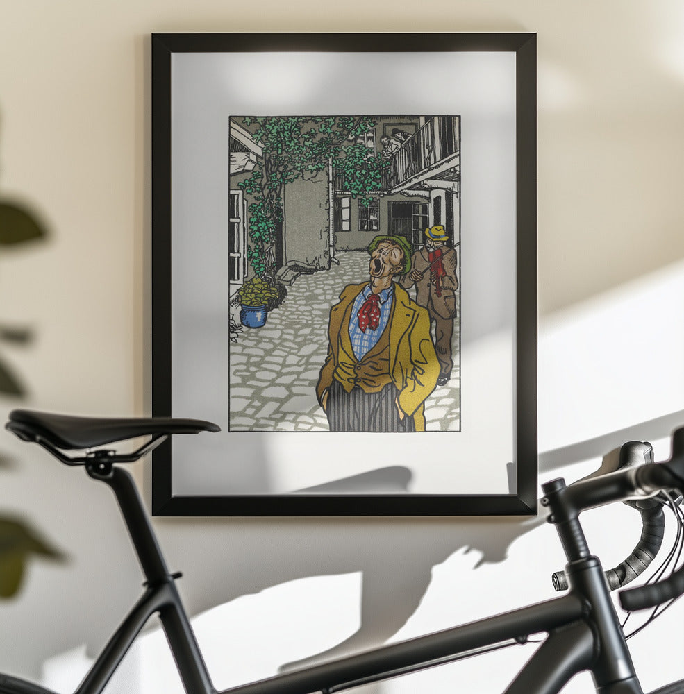 Naturally Gifted Singer - Poster / Art Print - interiör