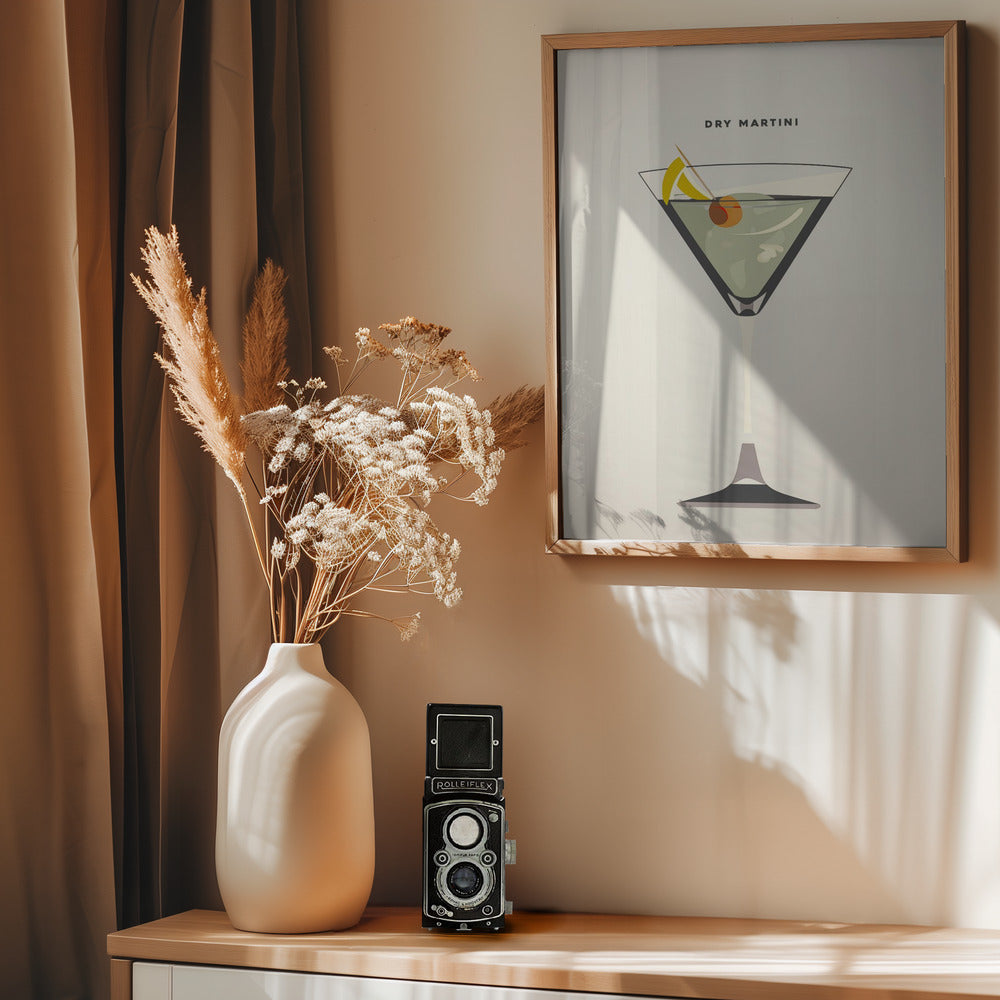 Dry Martini - Poster / Art Print - interiör