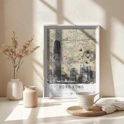 Hong Kong (City Breaks) - Poster / Art Print - interiör