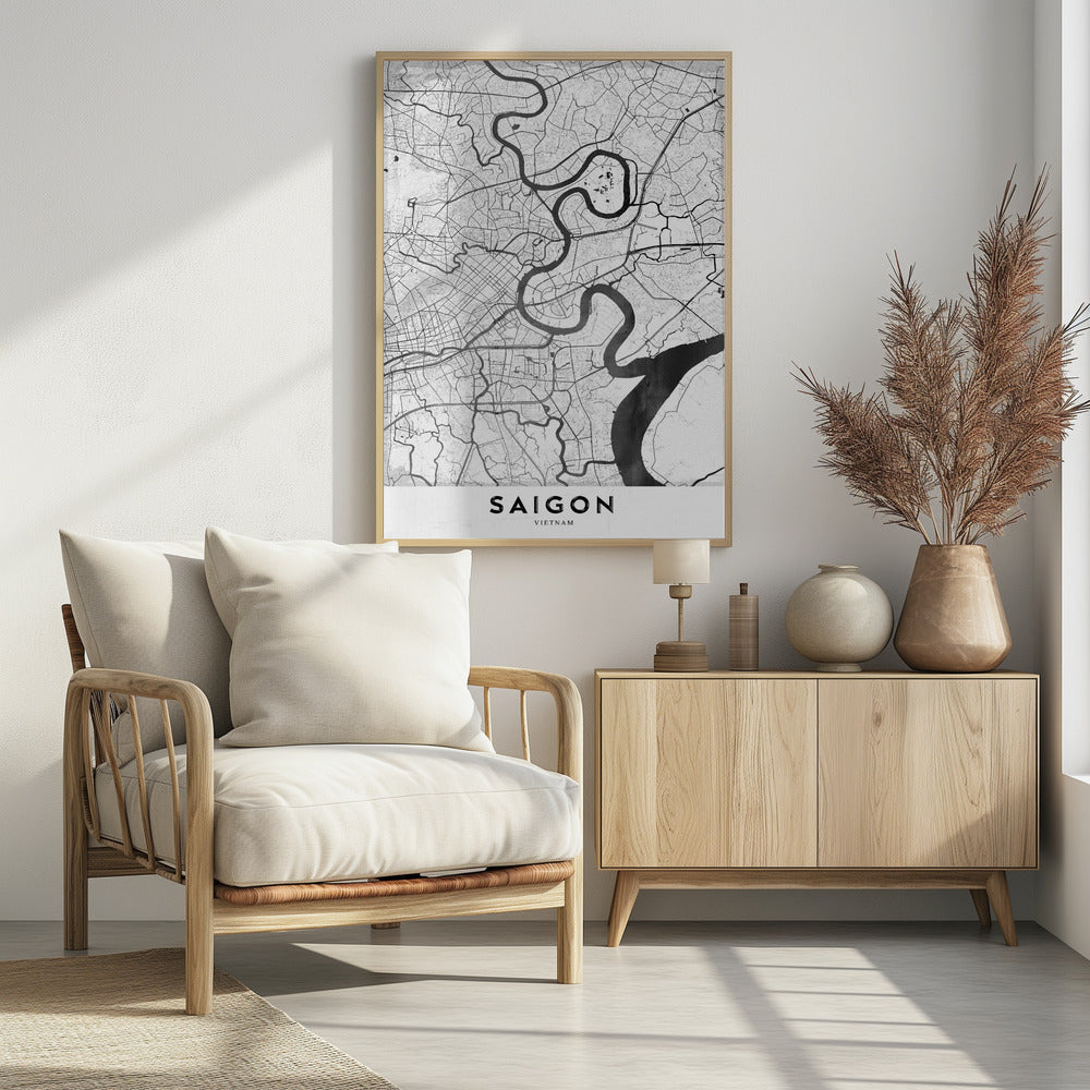 Saigon - Poster / Art Print - interiör