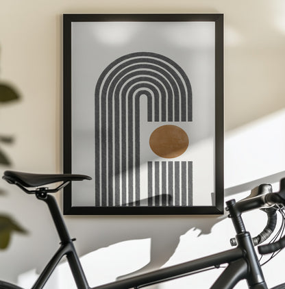 Arch No4. - Poster / Art Print - interiör