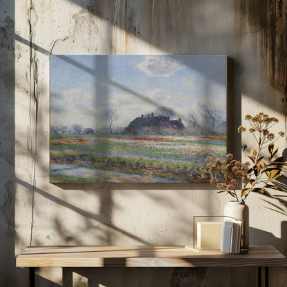 Claude Monet's Tulip Fields At Sassenheim, (1886) - Poster / Art Print - interiör