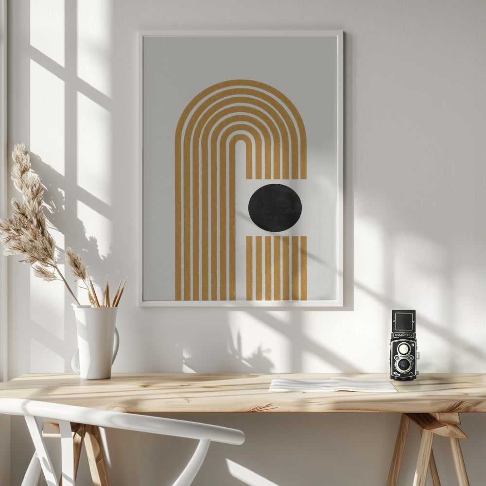 Arch No3. - Poster / Art Print - interiör