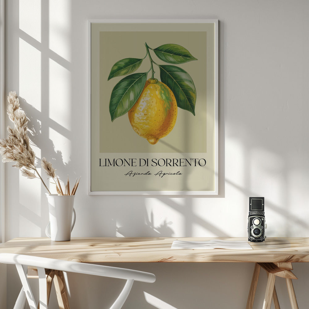 Limone Di Sorrento - Poster / Art Print - interiör