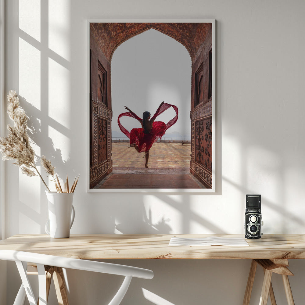 Taj Mahal's Heart - Poster / Art Print - interiör