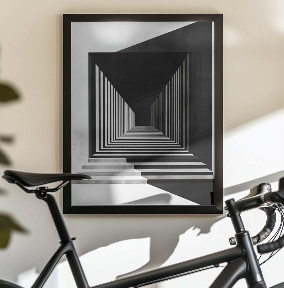 Abstract Hallway - Poster / Art Print - interiör