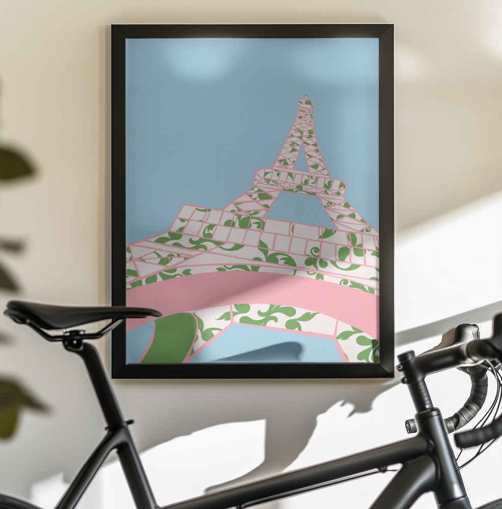 Eiffel Tower (Afternoon) - Poster / Art Print - interiör