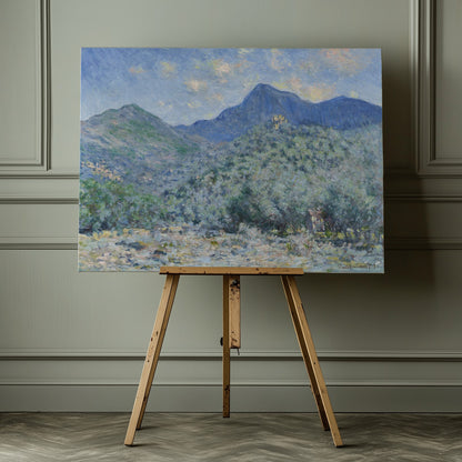 Claude Monet's Valle Buona, Near Bordighera (1884) - Poster / Art Print - interiör