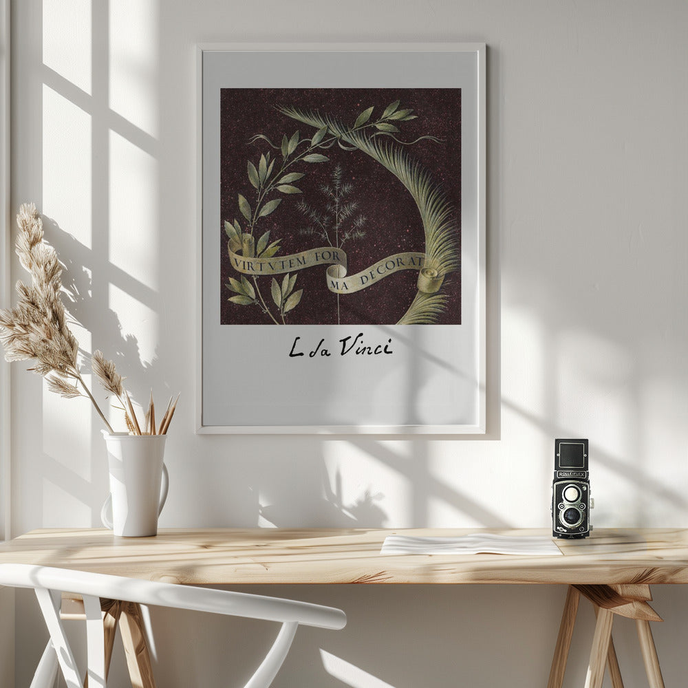 Virtutem Forma Decorat (ca.1474–1478 - Poster / Art Print - interiör