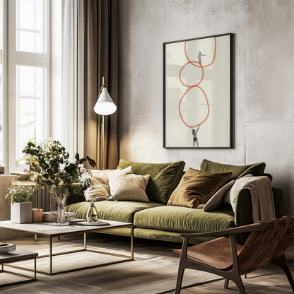 You make me feel everything - Poster / Art Print - interiör