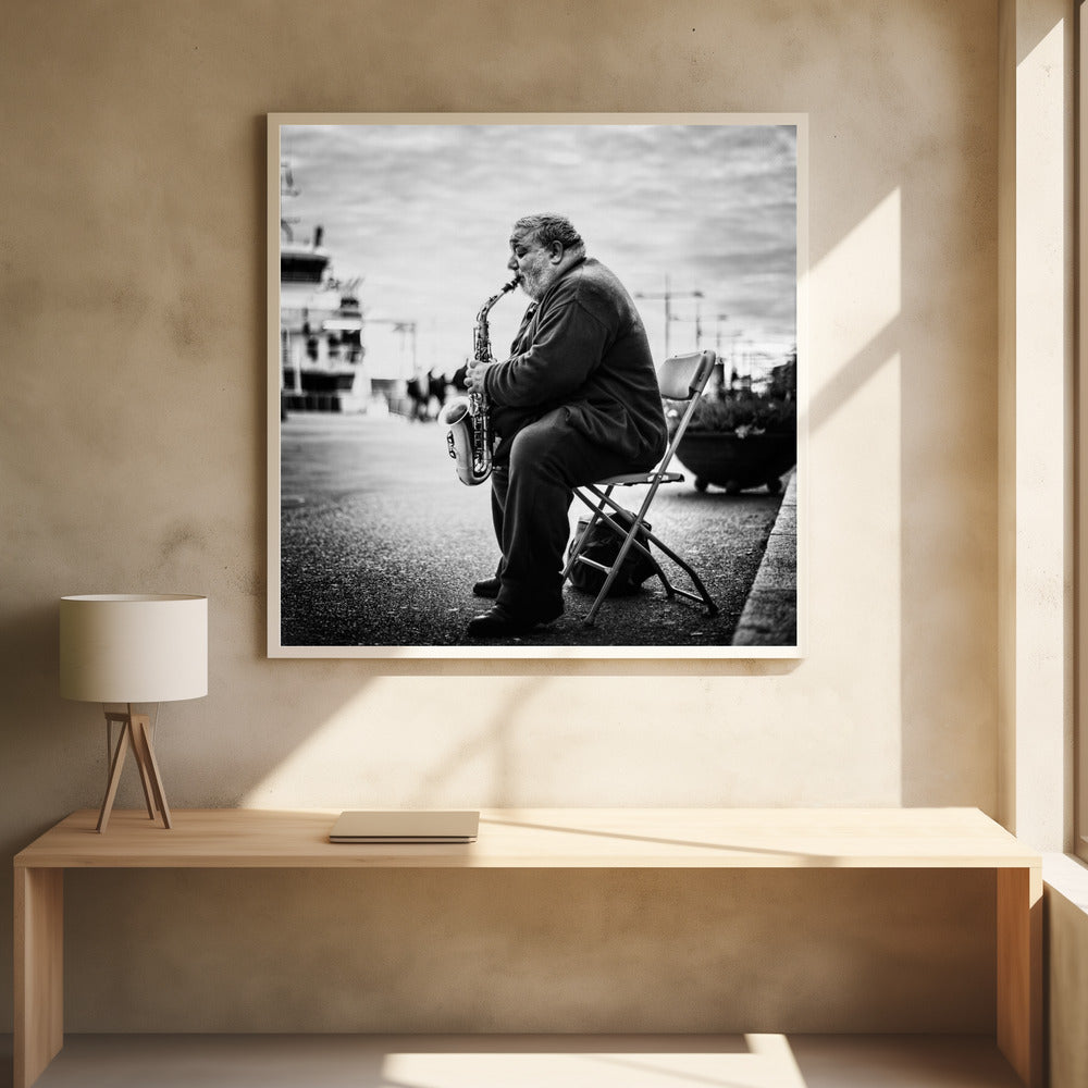 Sax - Poster / Art Print - interiör