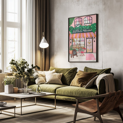 Bake Shop Front - Poster / Art Print - interiör