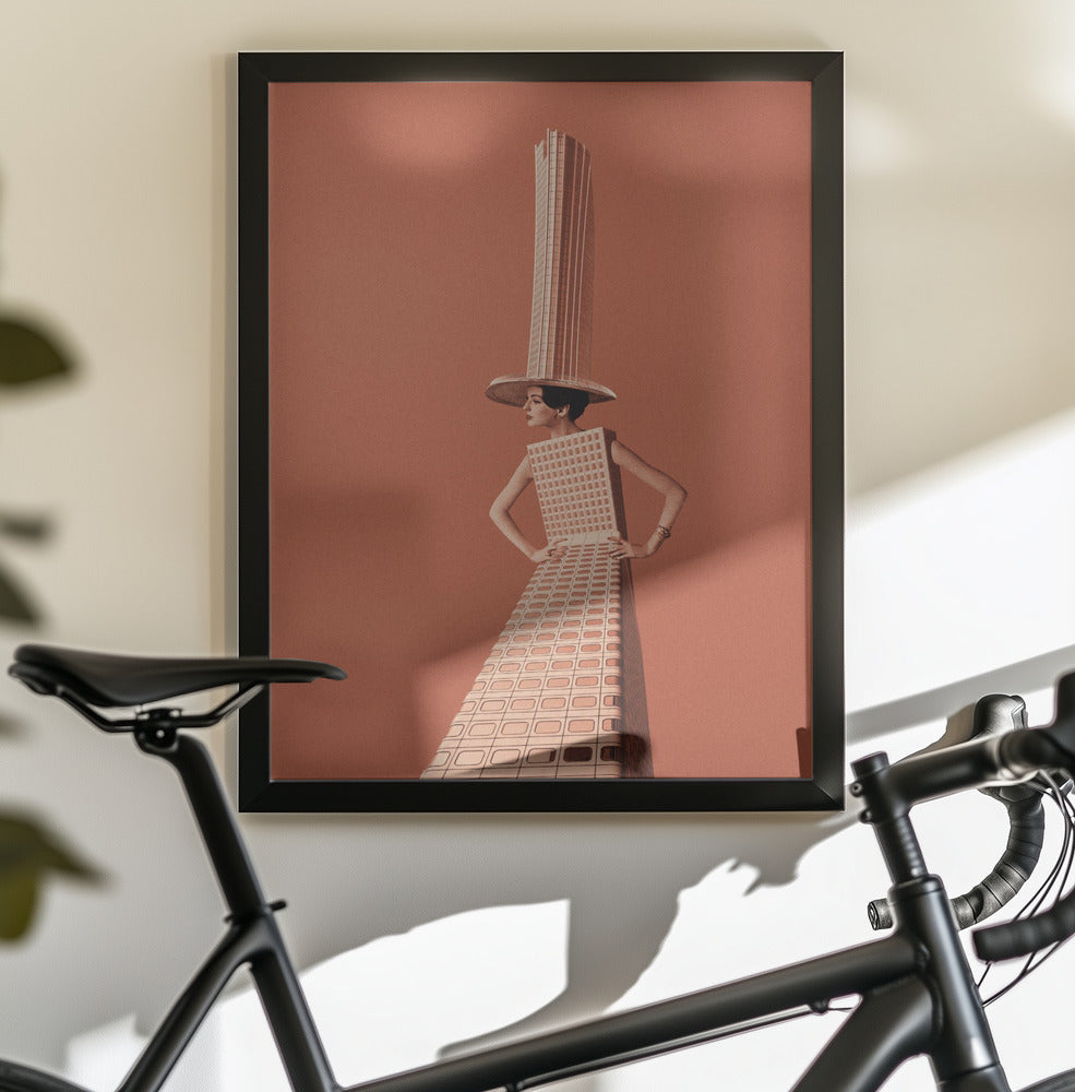 City girl - Poster / Art Print - interiör