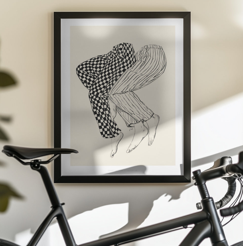 JLR Love 1 - Poster / Art Print - interiör