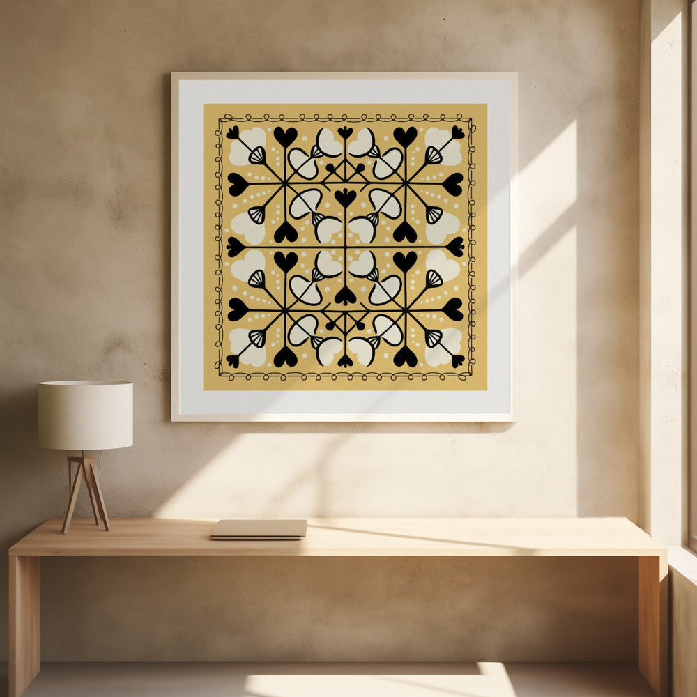 Some Kind of Floral - Poster / Art Print - interiör
