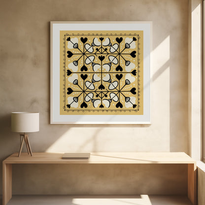 Some Kind of Floral - Poster / Art Print - interiör
