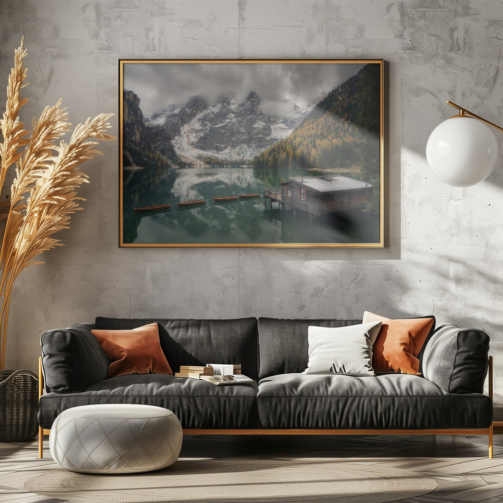 You Better Breathe While There’s Still Time - Poster / Art Print - interiör